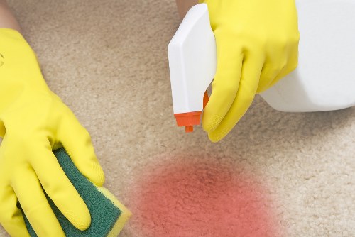 Professional curtain cleaning in a Stamford Hill home