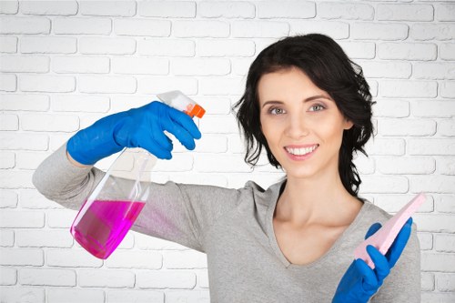Hot water extraction equipment used for carpet cleaning